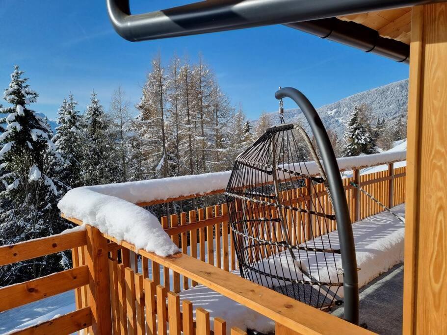 Apartmán Alone In Chalet With View On Dolomites Villandro Exteriér fotografie